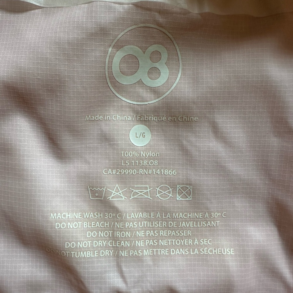 08 Lifestyle Sloan Packable Rain Jacket - Picture 5 of 6